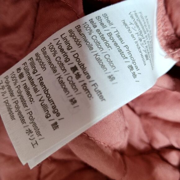 Madewell Rose Dust Diamond Jacquard Half Zip Pullover Size XS - Picture 9 of 13